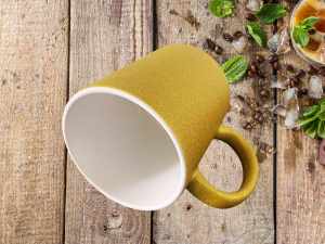 Alternative view of mug à paillettes Or