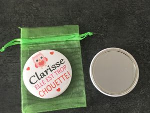 Alternative view of Badge miroir