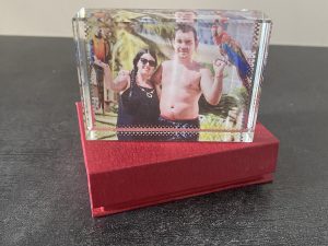 Bloc cristal rectangle