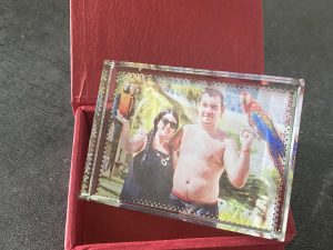 Alternative view of Bloc cristal rectangle