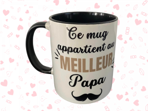 Alternative view of Mug " Best dad"