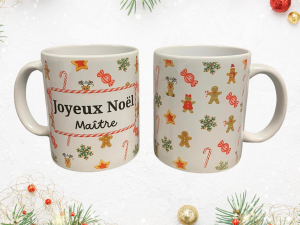 Mug " Joyeux Noël Maître..."
