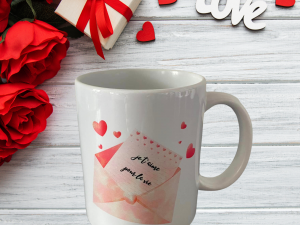 Alternative view of Mug " Je t'aime tous les jours..."