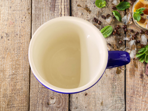 Alternative view of Mug magique bleu