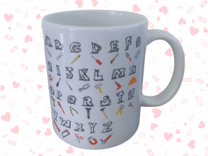 Alternative view of Mug " Code "