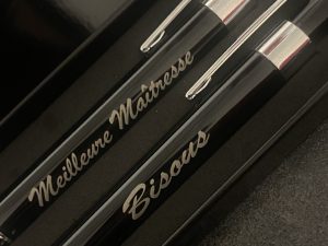 Alternative view of Coffret stylo plus porte-mine en métal