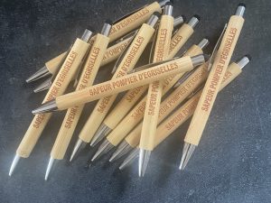 Stylo tactile bambou