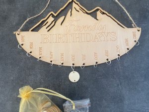 Calendrier anniversaire montagne