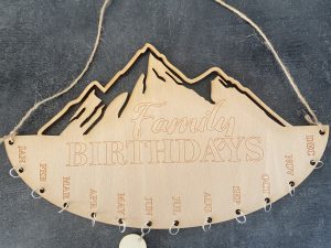 Alternative view of Calendrier anniversaire montagne