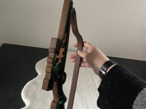 Alternative view of Grand fusil en bois