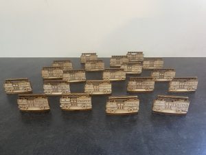 Alternative view of Marque-place camion de pompier