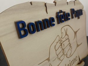 Alternative view of Cadre bonne fête Papa