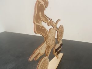 Alternative view of Moto cross