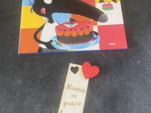 Marque-page cœur