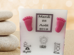 Alternative view of Bougie carrée