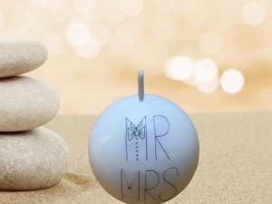 Alternative view of Bougie boule Ø 8cm