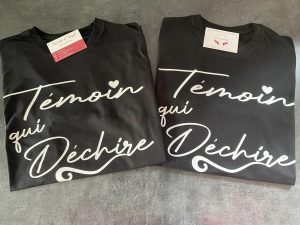 Alternative view of T-shirt noir