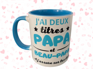 Mug "Papa & Beau-Papa"