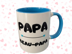 Alternative view of Mug "Papa & Beau-Papa"