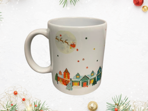 Alternative view of Mug "Joyeux Noël Nounou..."