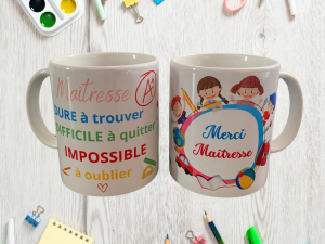 Mug " Merci Maîtresse..."