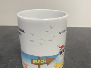 Alternative view of Mug "Père Noël humour..."