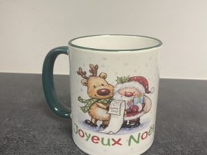 Alternative view of Mug " un Parrain toujours au top..."