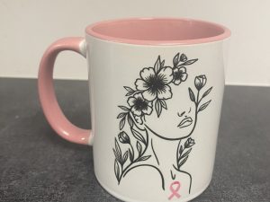 Alternative view of Mug " Octobre rose"