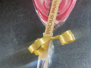Sucette "Fraise" + stylo