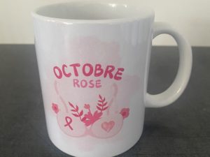 Mug Octobre rose ( dessin)