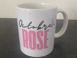 Mug Octobre rose ( texte)