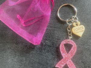 Porte clé Octobre Rose